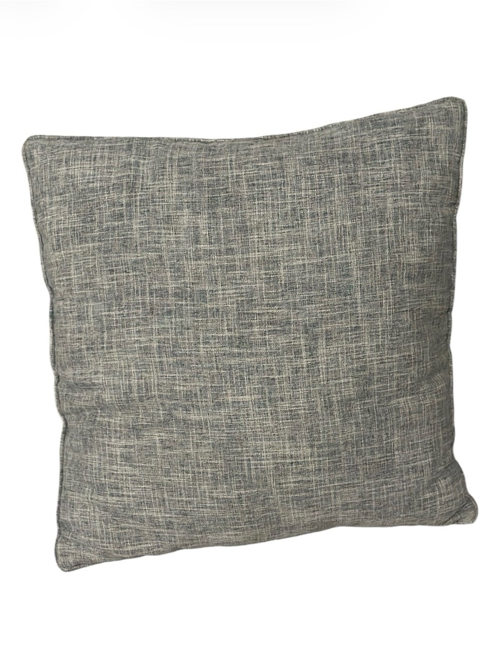Tahari Textured blue Square Throw Pillow